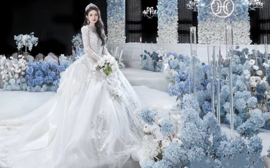 《.时光荏苒,岁月如梦》 粉白婚礼