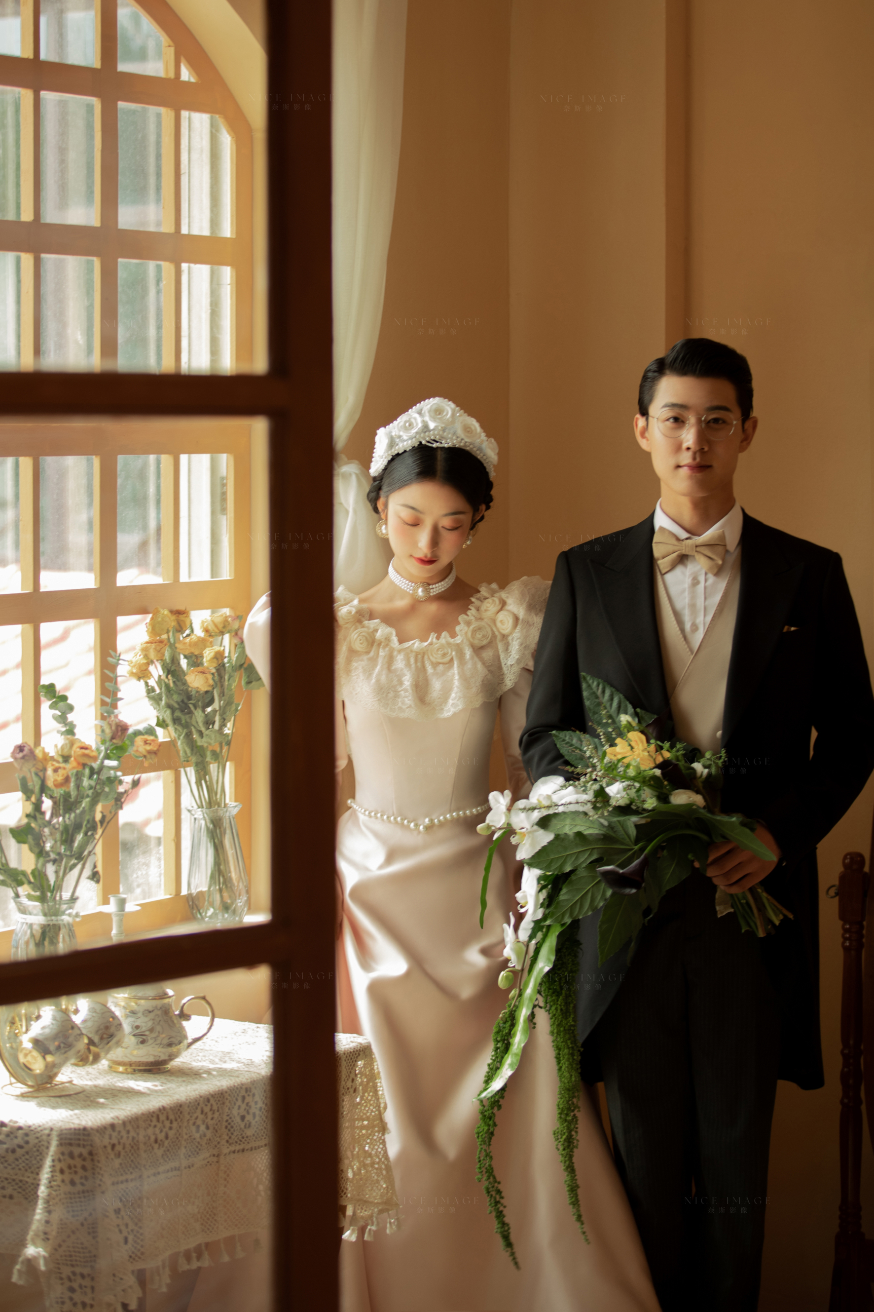高性价比/复古油画/婚纱照