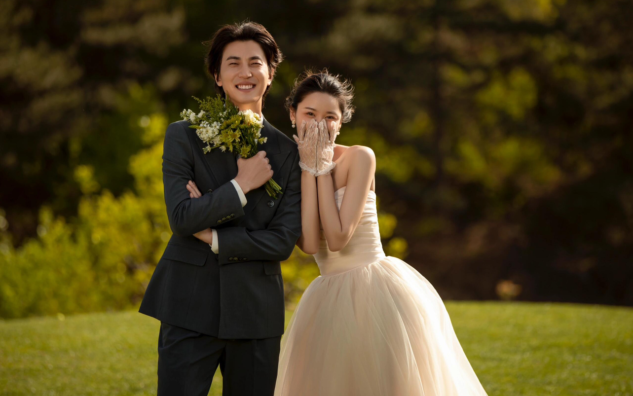 救命｜被夸爆的高爾夫草坪婚紗照