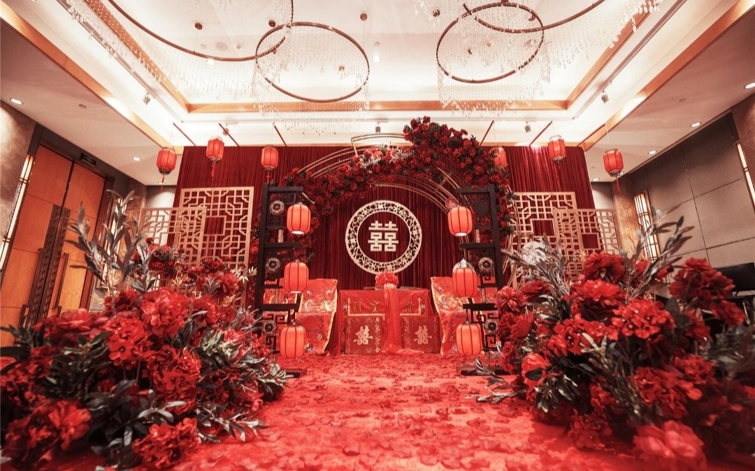 中式婚礼，《花好月圆，喜结连理》