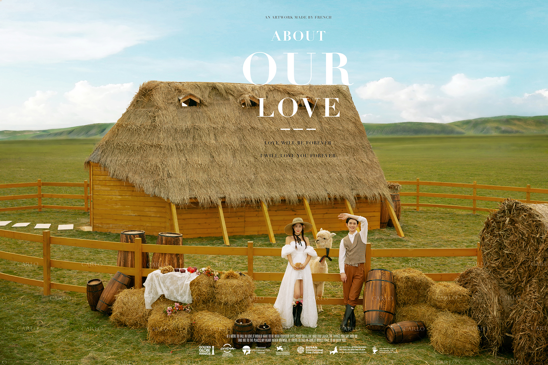 卡洛婚纱摄影【牧场+羊驼】