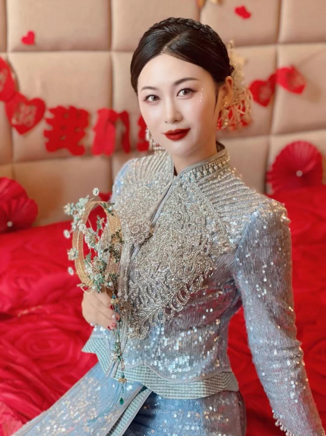 精致新娘跟妆，品牌化妆品，请各位准新娘提前预约哦