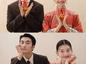 全家都磕的新中式喜嫁婚纱照
