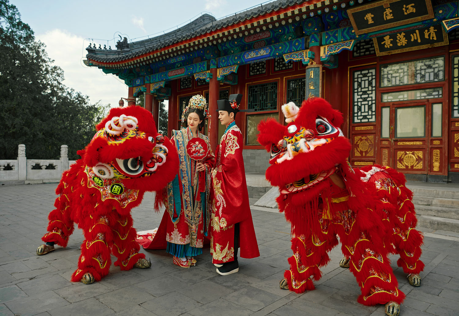 《承囍国风》外景大婚系列婚纱照&盛世惊艳