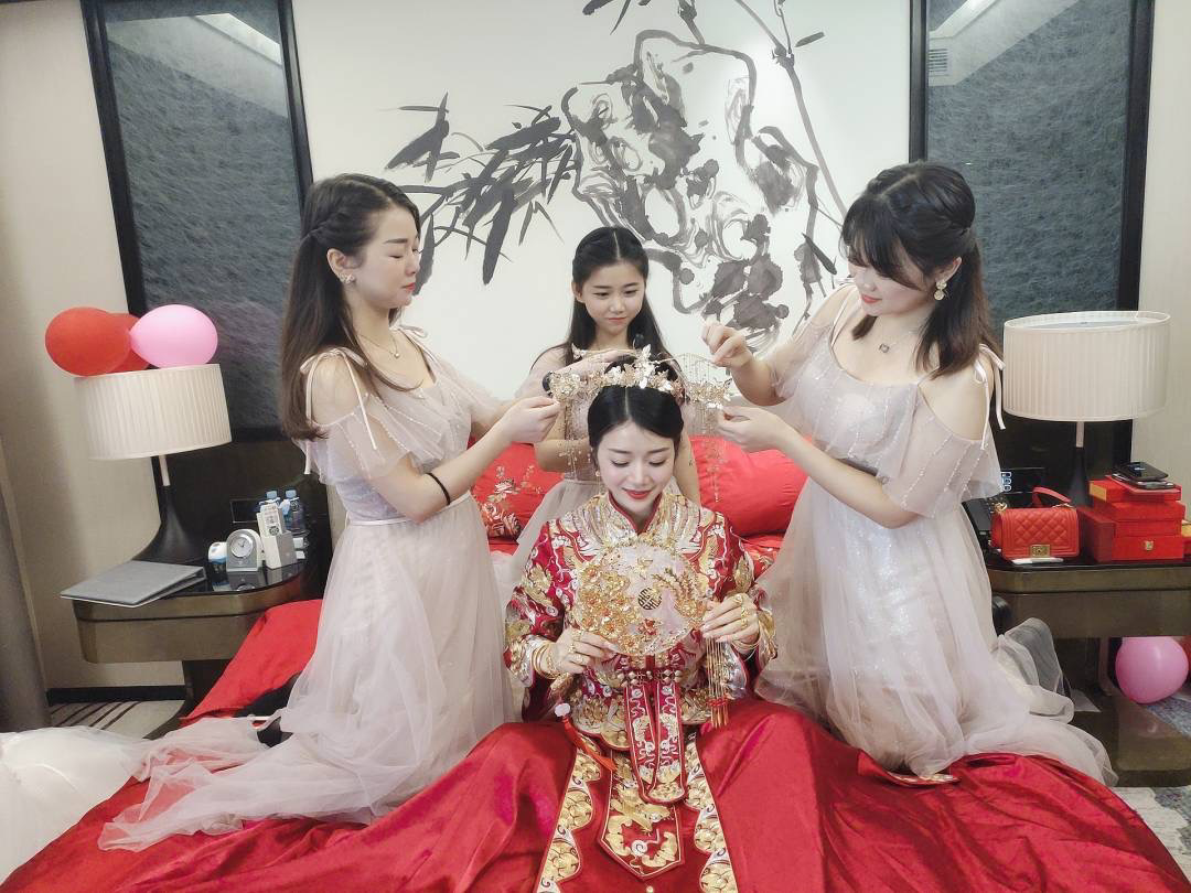 资深档全程新娘跟妆3妆3造+妈妈妆