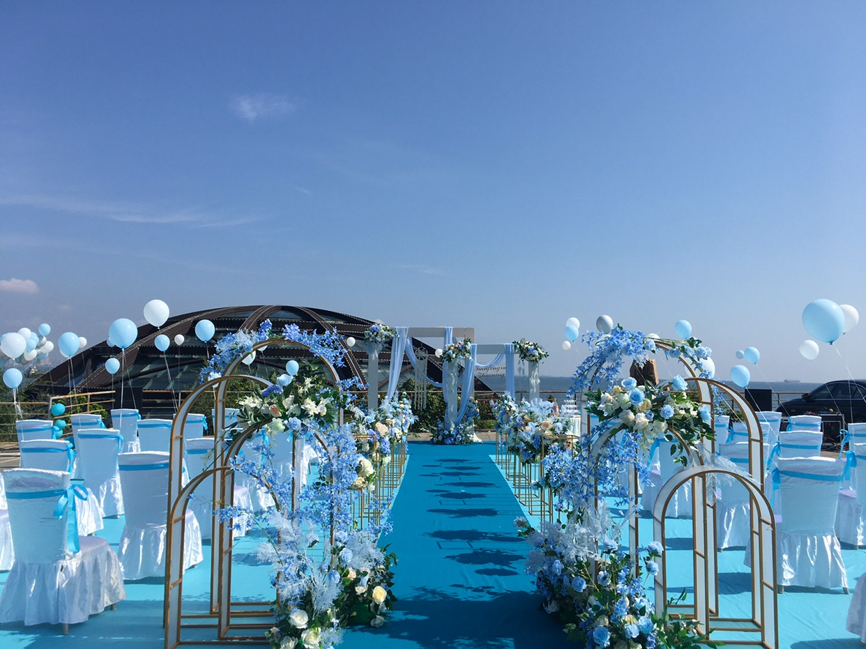 山盟海誓-超浪漫的海边沙滩婚礼