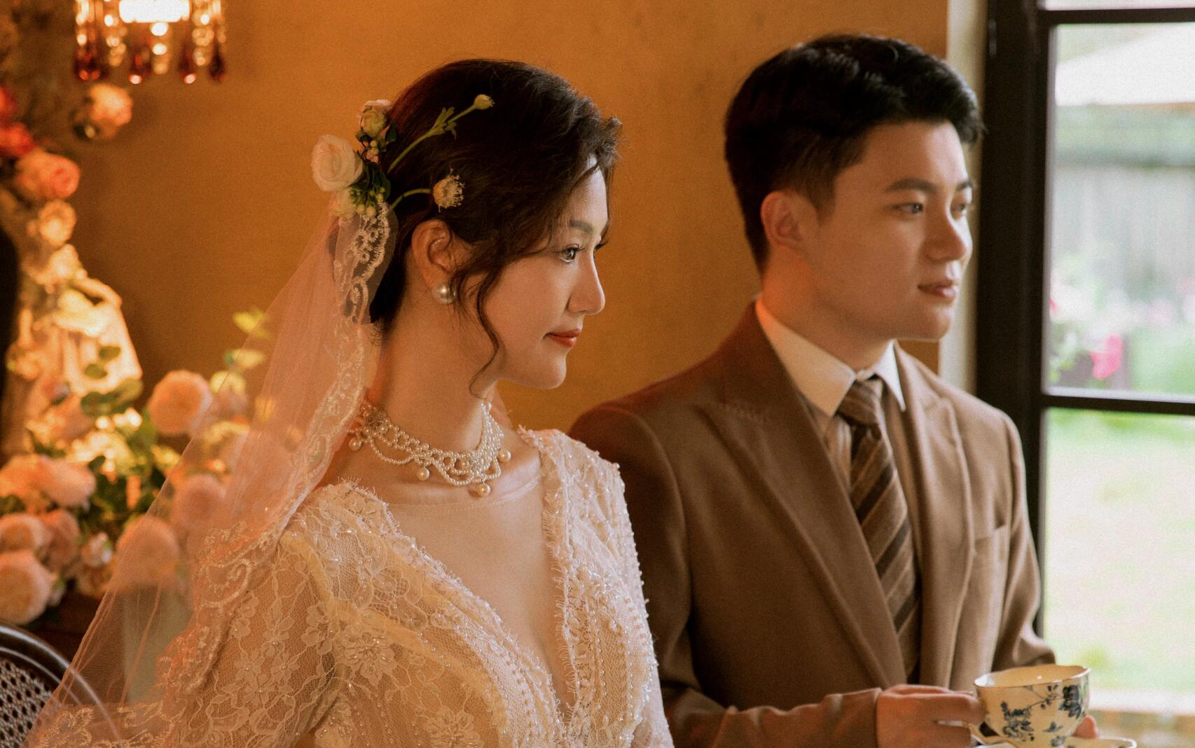 油画系列婚纱照客片欣赏，石家庄婚纱照必选商家