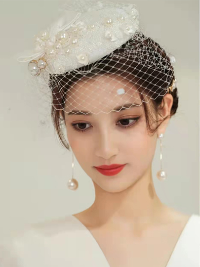 精致的复古新娘造型