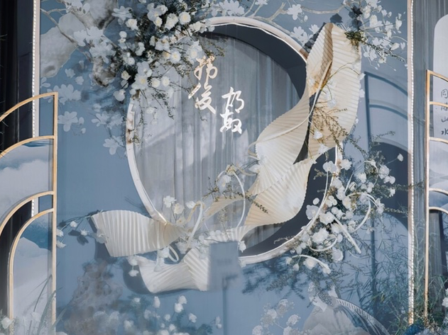 新中式风格，冷风吹呀吹，吹入我心肺
