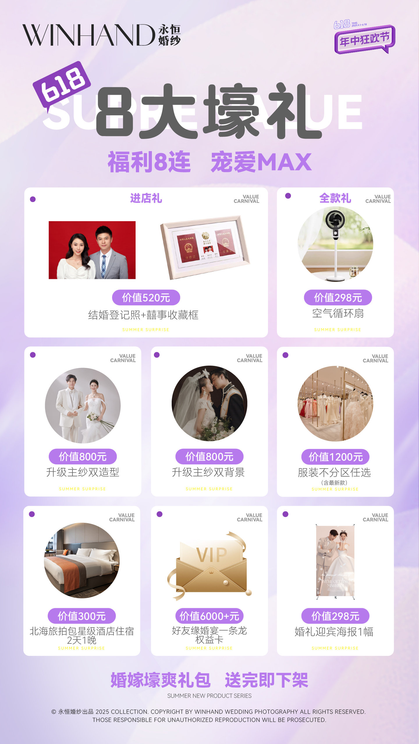 【北海目的地婚礼影像】4服4造+90秒微电影