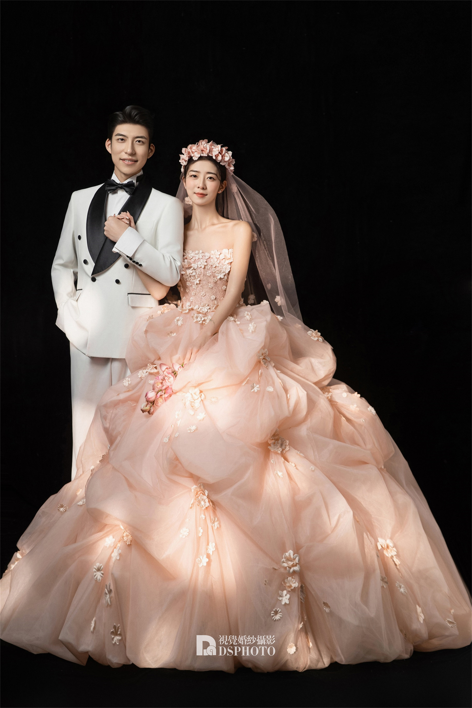 粉色花神/光影婚纱照