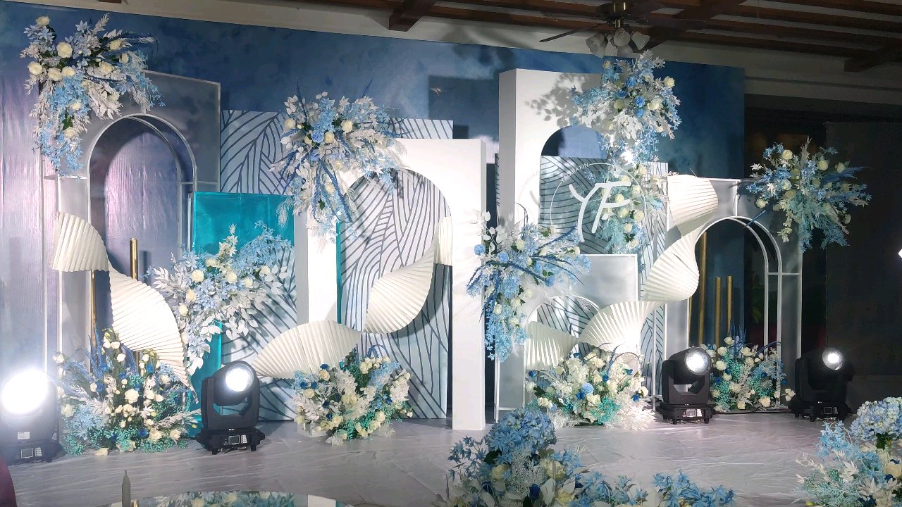 奉节幸福里婚礼--蓝色系唯美大气婚礼