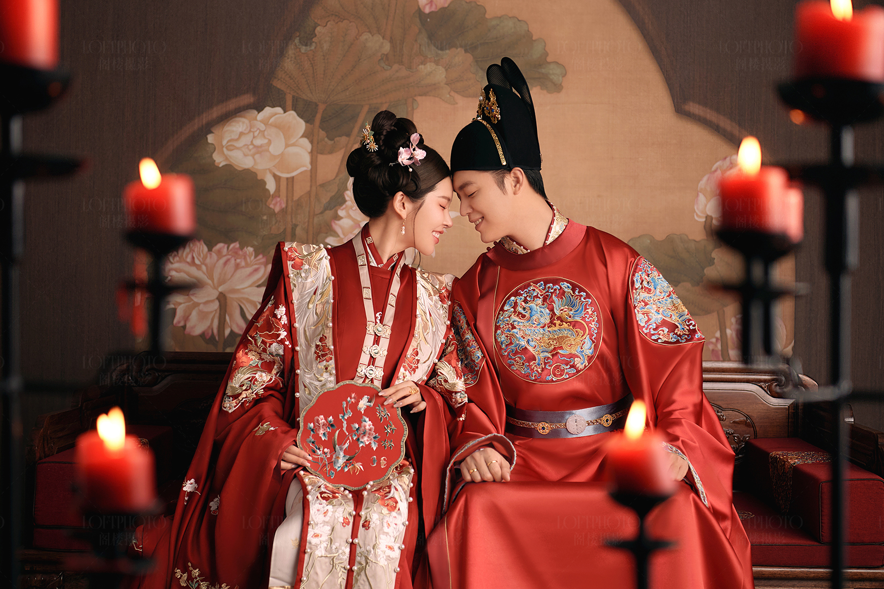 「口碑之选」东方画卷 中国新娘婚纱照