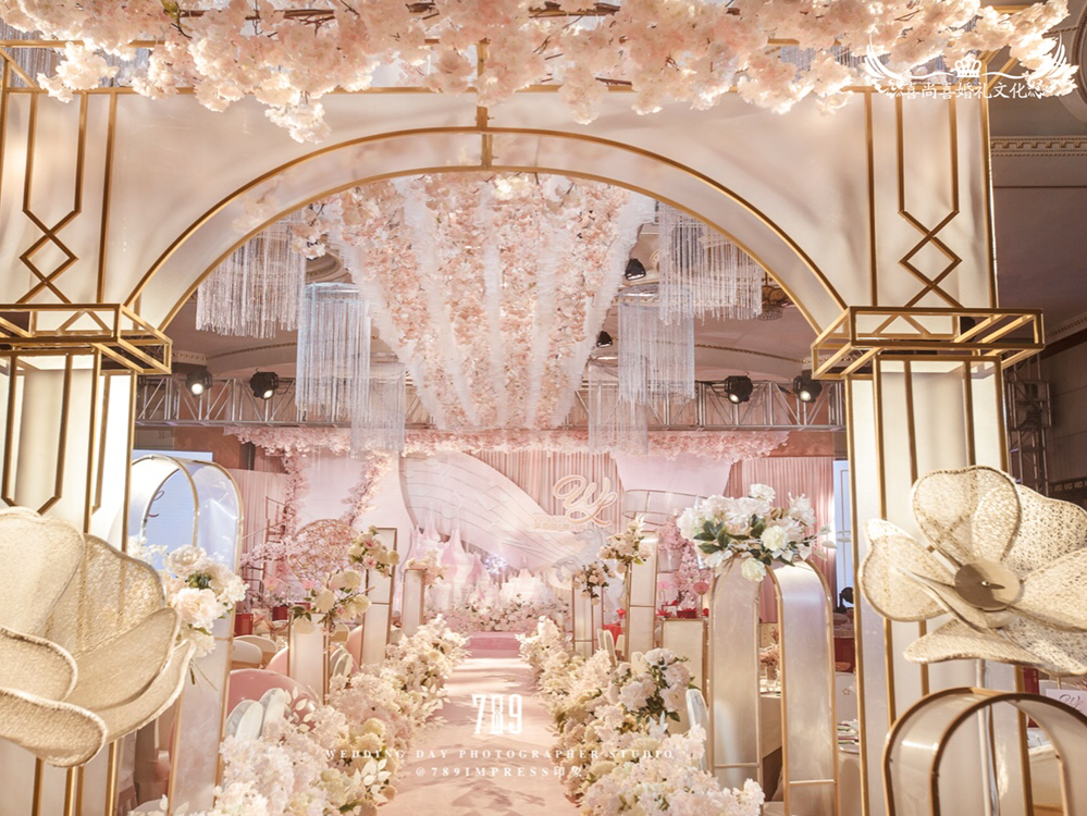 高端大气粉红色系城堡系列