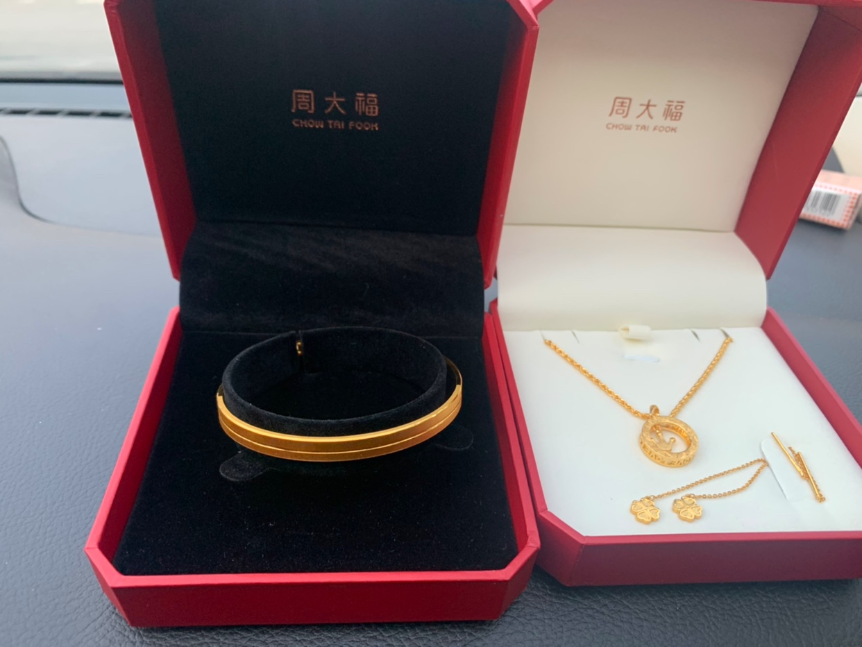 3w搞定3金，买了周大福的姐妹们都来晒晒呗！