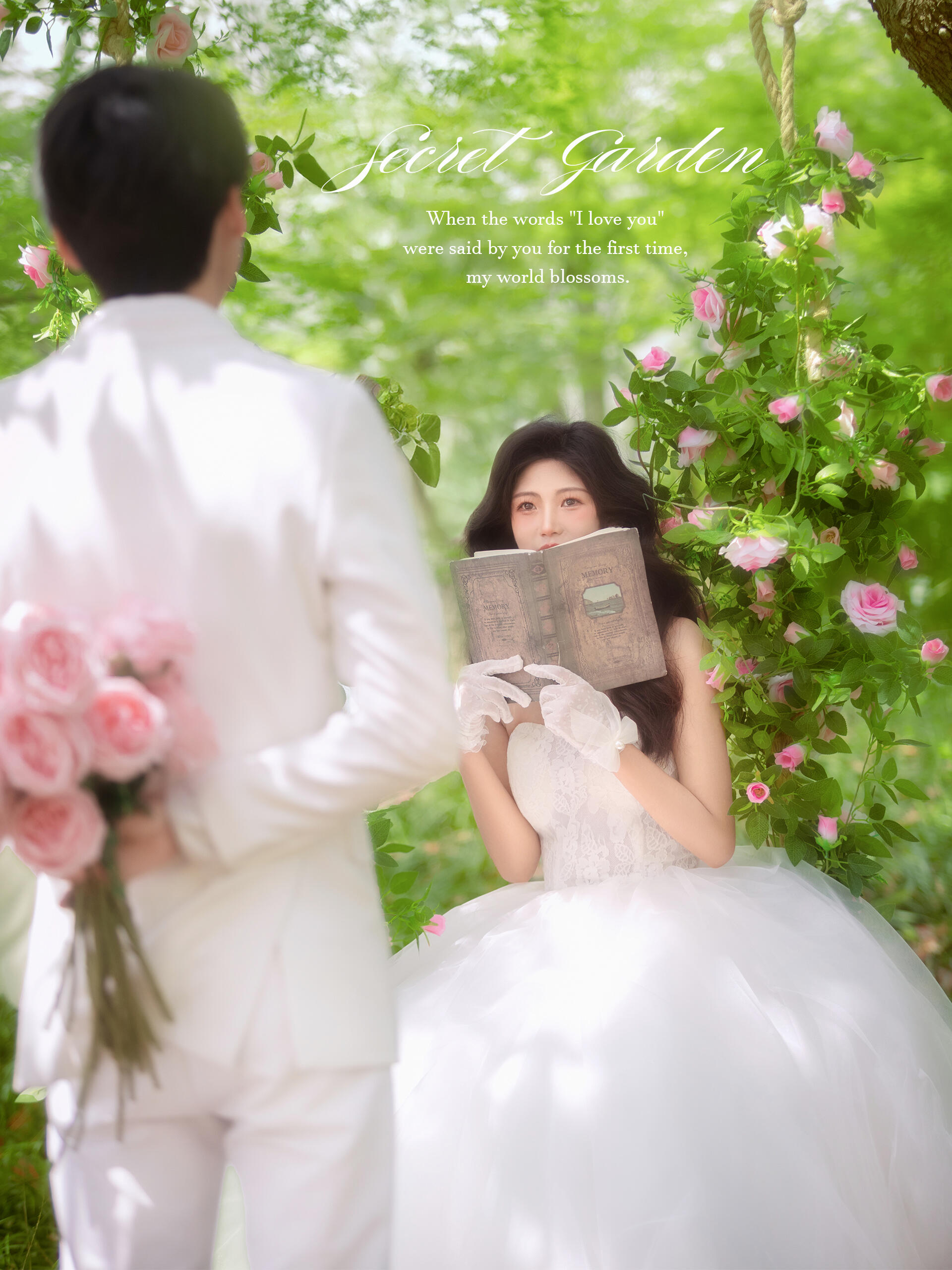 春夏必拍｜森系白纱的梦幻暴击！