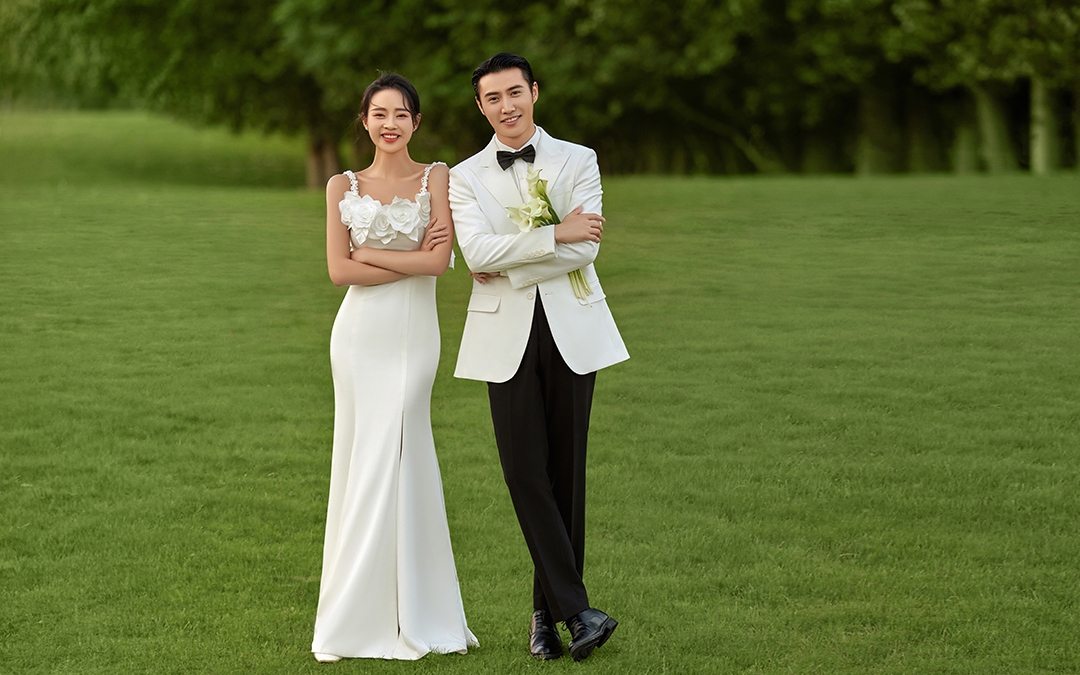 氫氧森系 | 女神高定婚紗照