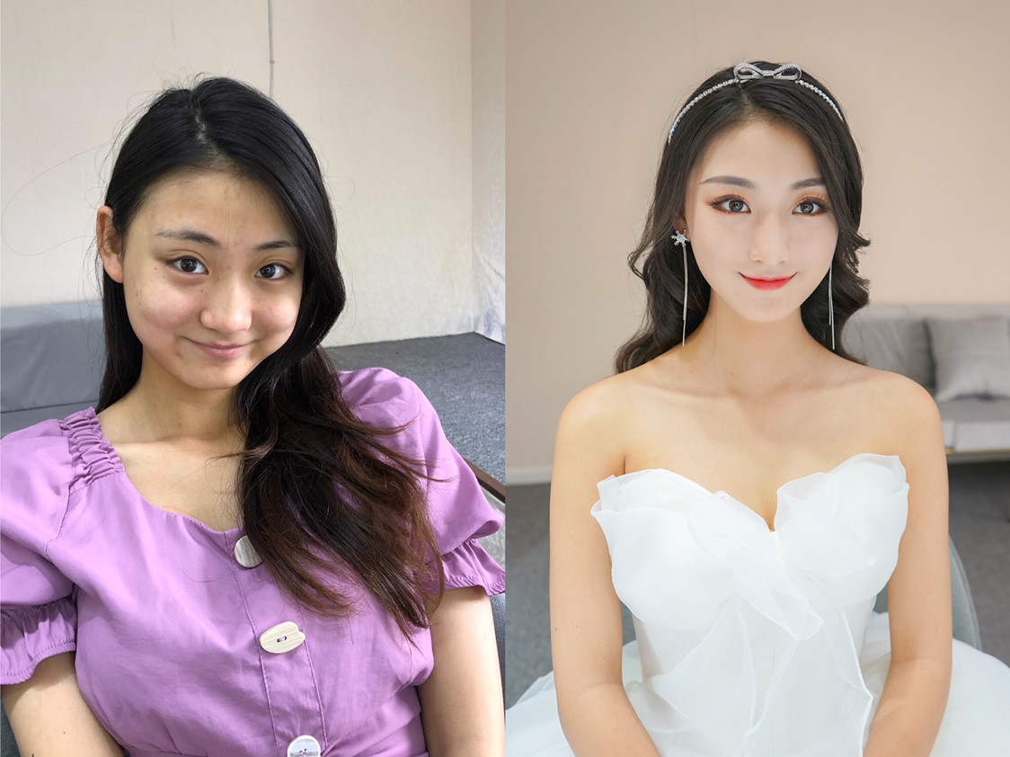 这样试妆美炸了 仙气十足的我素颜长这样