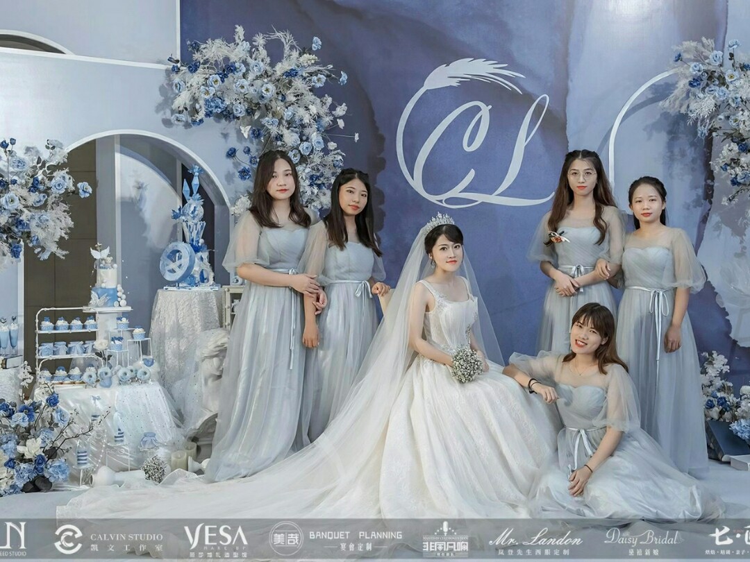 藍(lán)色仙氣小清新婚禮  小預(yù)算大婚禮