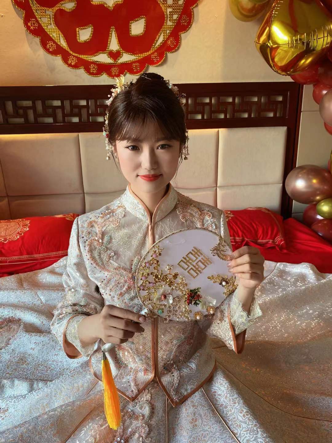 出嫁秀禾妆面造型