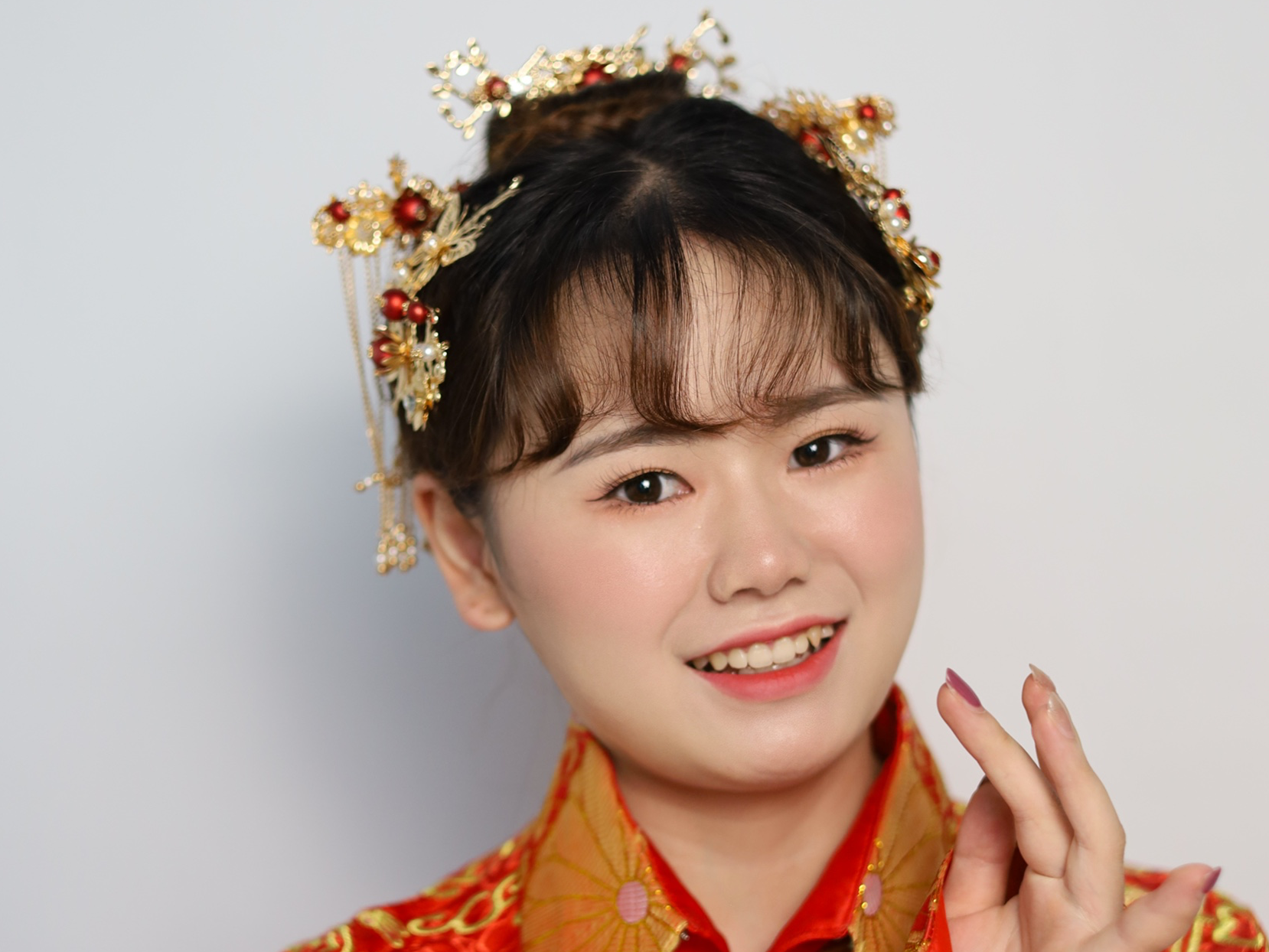 清透自然新娘妆