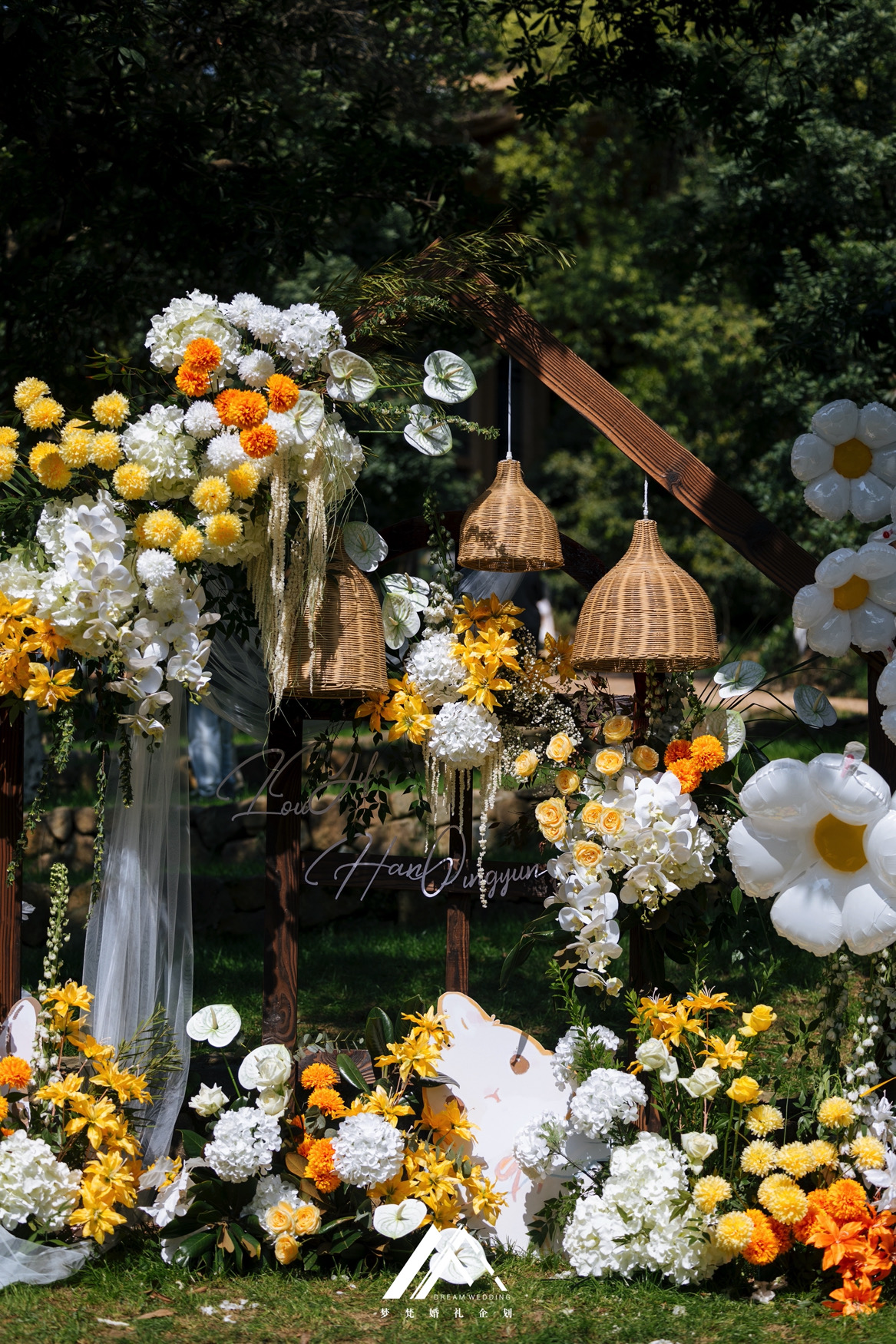 【梦梵婚礼】湘湖开元森泊户外草坪