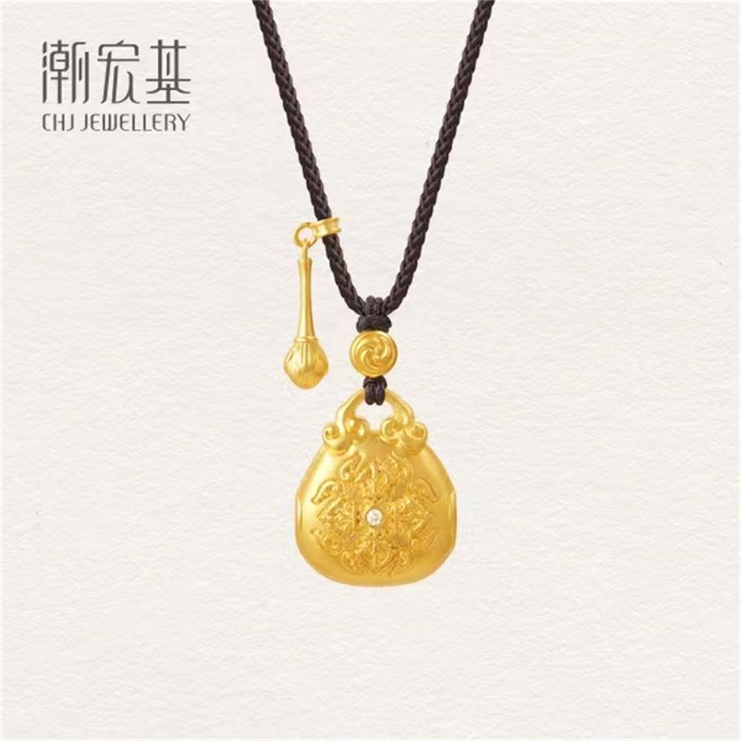 CHJ臻金·梵華系列足金項(xiàng)鏈