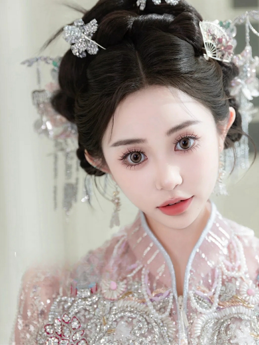 都让让‖甜美秀禾妆造都来噜啦‖减龄又可爱