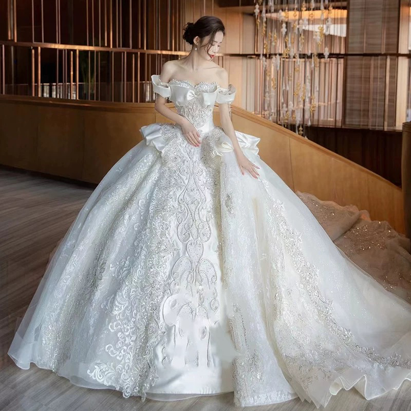 【思慕】宫廷一字肩