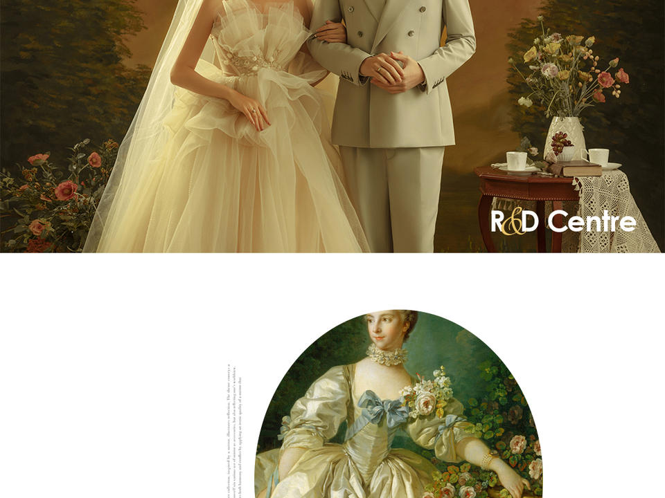 【复古油画】小众高级的艺术油画 总监级高定婚纱照