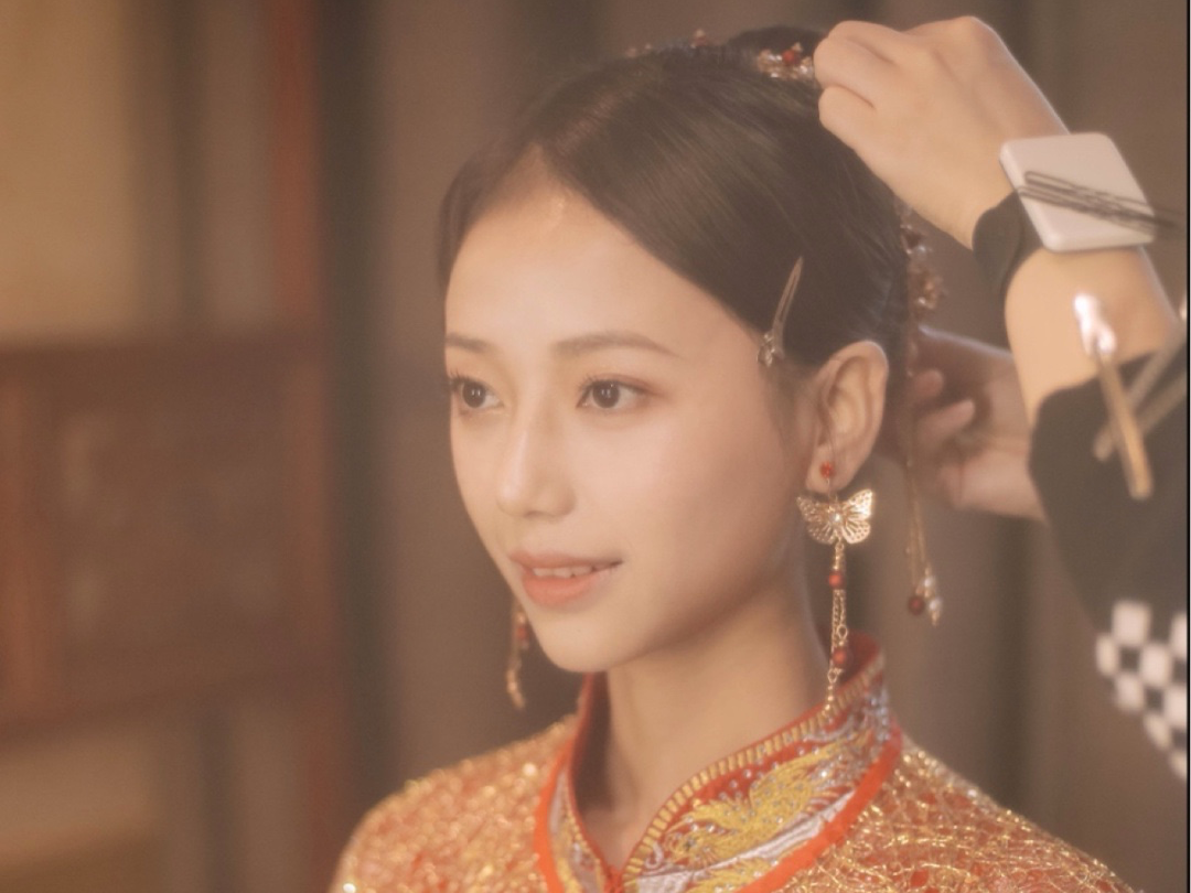 大家都喜欢的韩式新娘造型风格