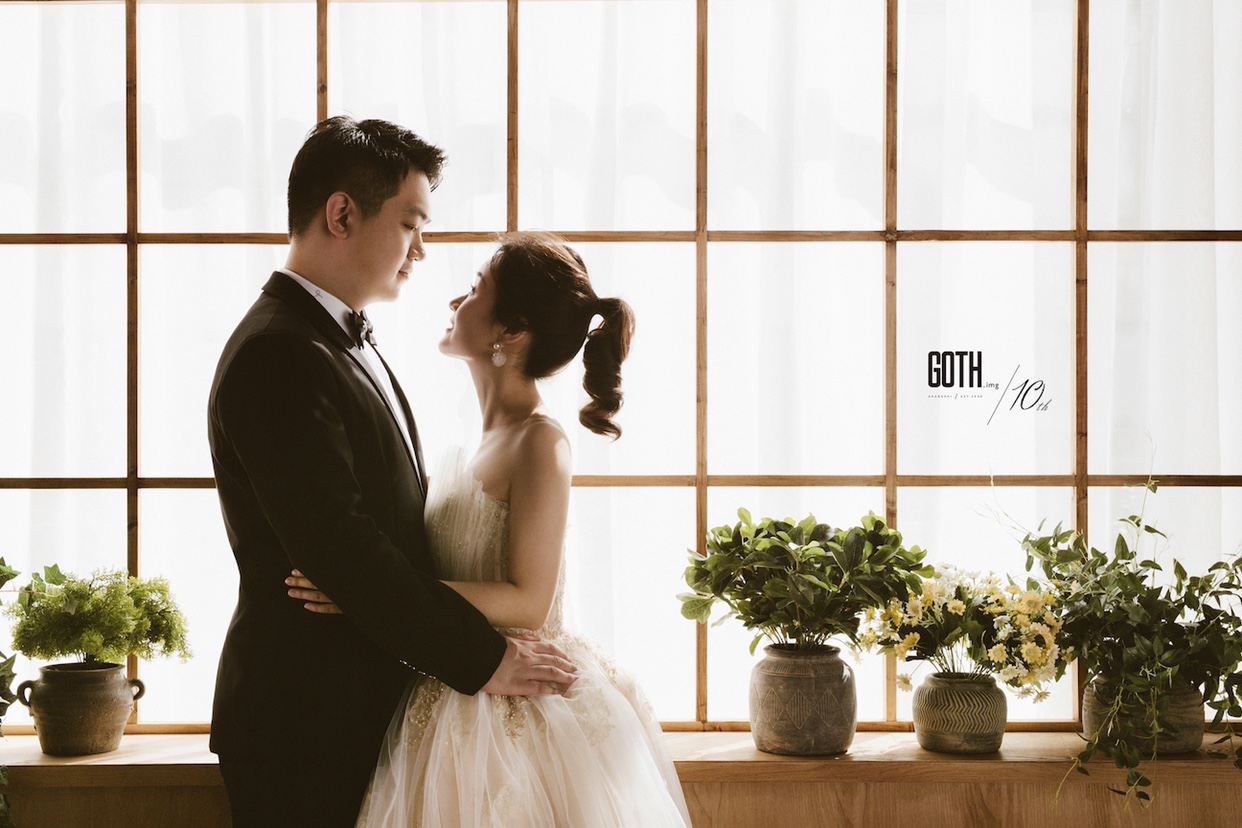 goth婚纱照_婚纱照风格