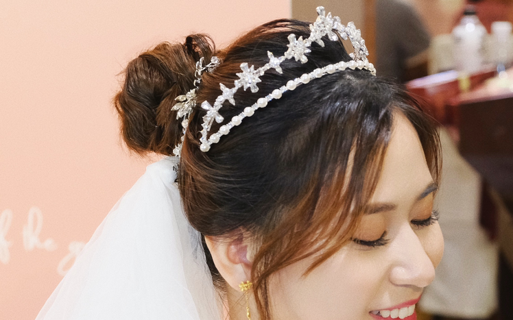 进场仪式皇冠造型 婚礼客照实拍 