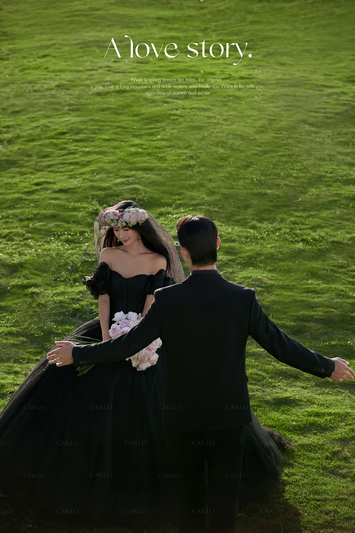 卡洛婚纱摄影【黑纱森系】
