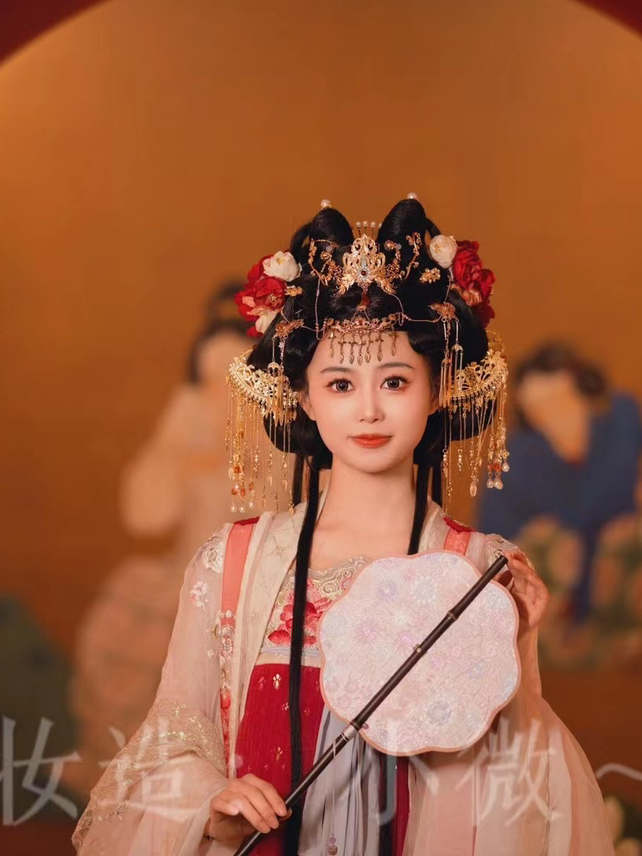 可爱出阁汉服造型