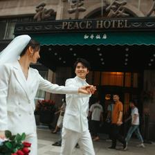 上海外滩婚纱照拍摄攻略