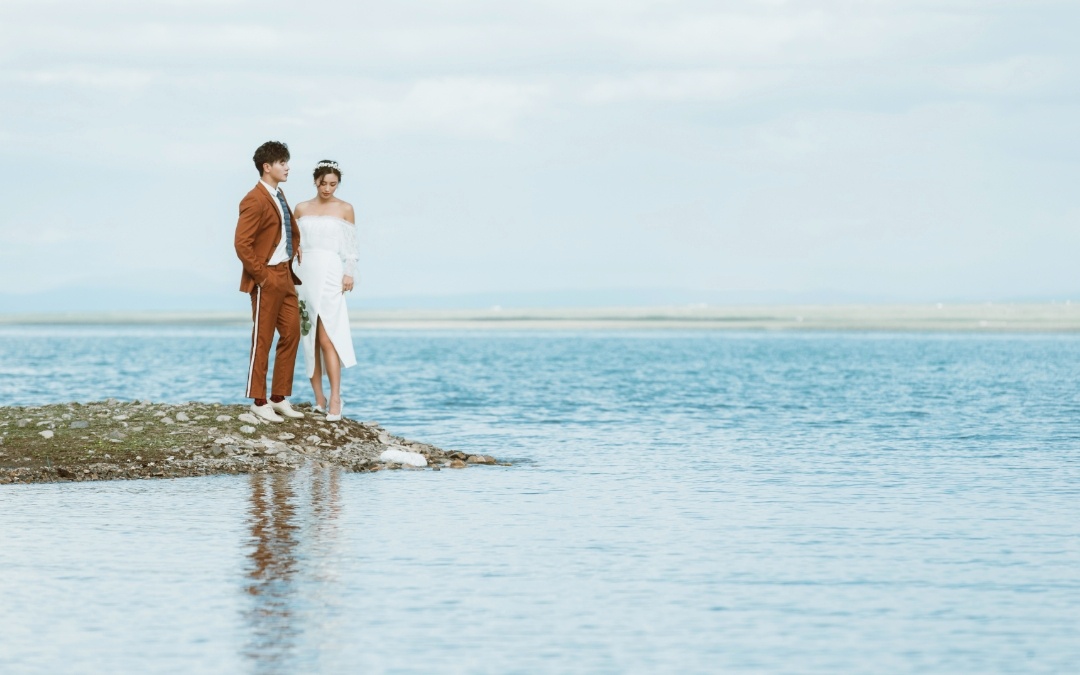 青海湖婚纱照+旅拍婚纱照