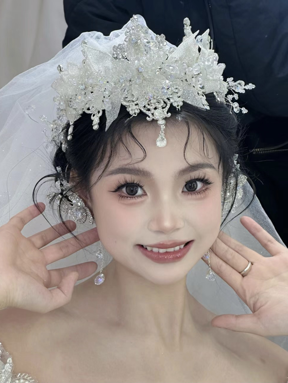 甜美网感新娘妆呀