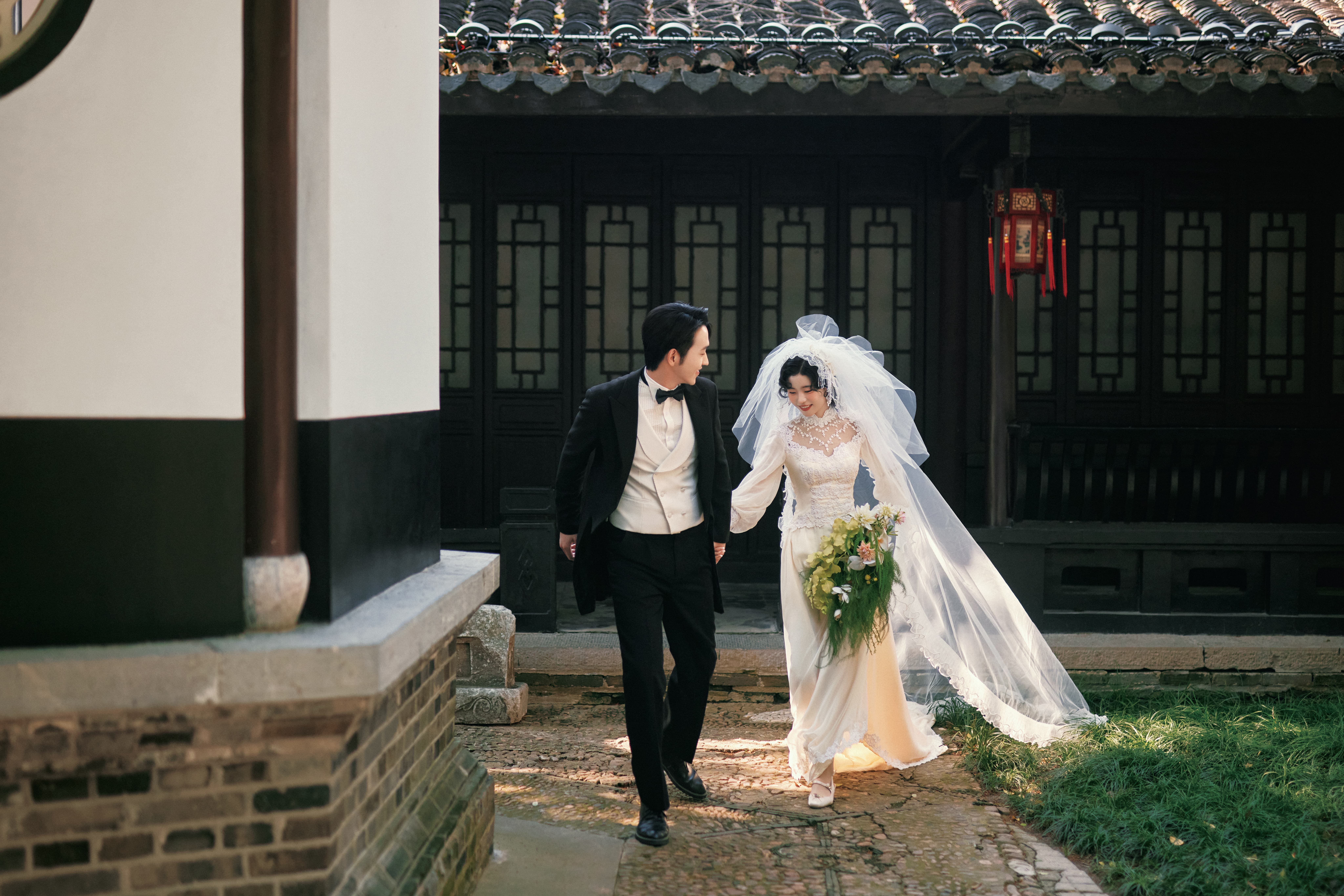 姐妹们，园林婚纱照真的可以拍