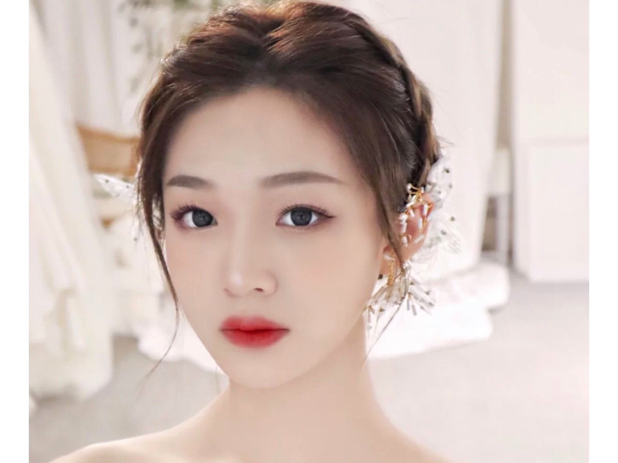 资深档新娘早妆造型小清新唯美妆容 送亲友妆