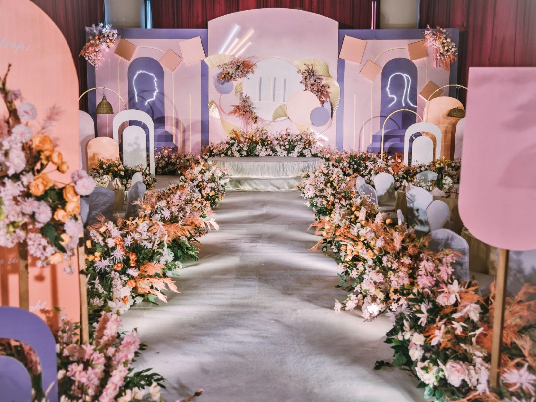 2022婚礼推荐款~紫粉色梦幻婚礼
