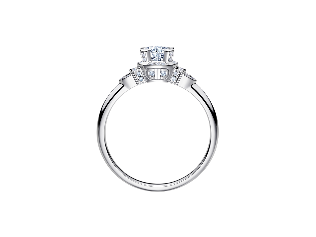 DR D系列简奢款求婚钻戒WJ0215