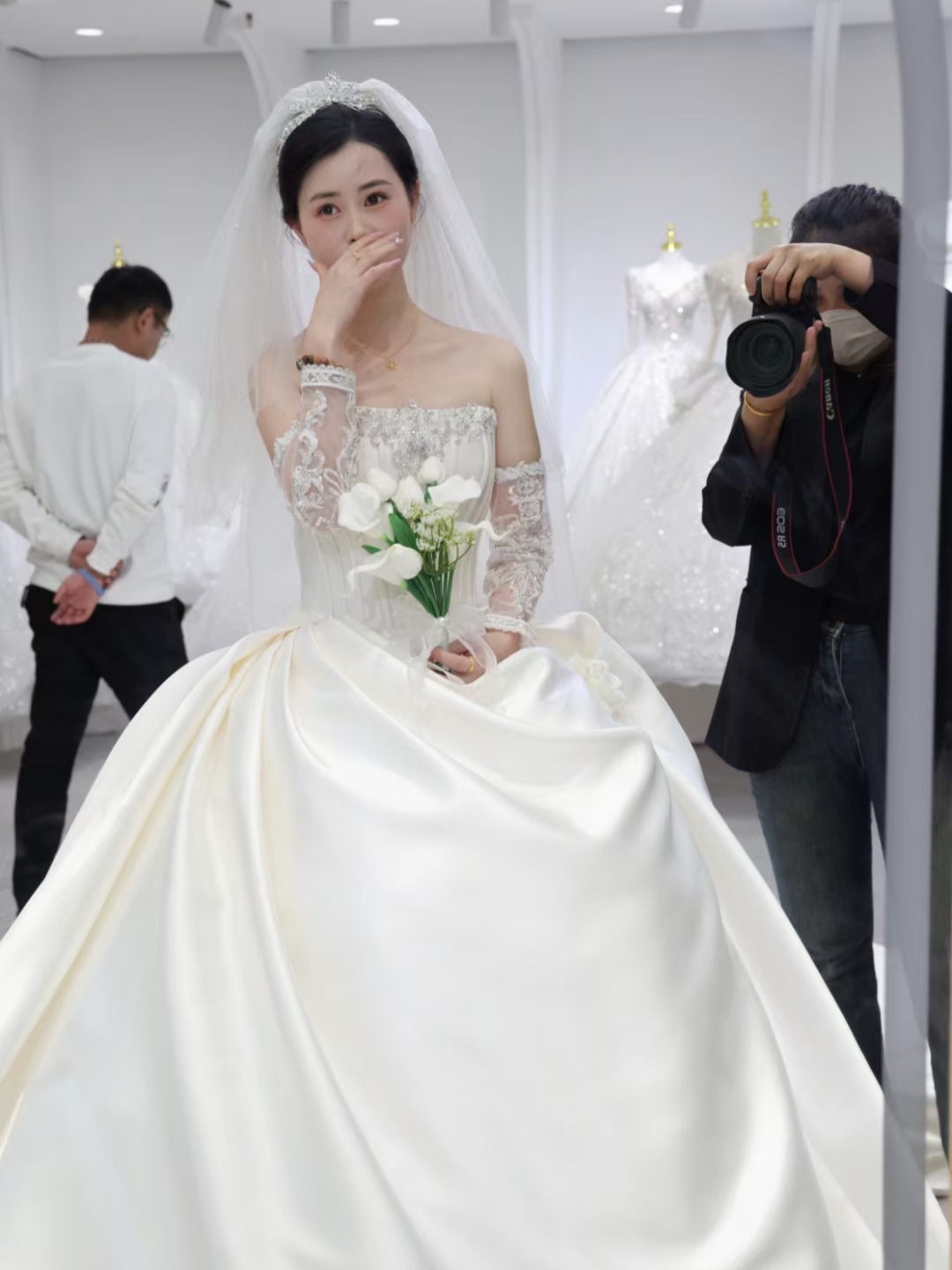 仙氣造型，晚禮服
