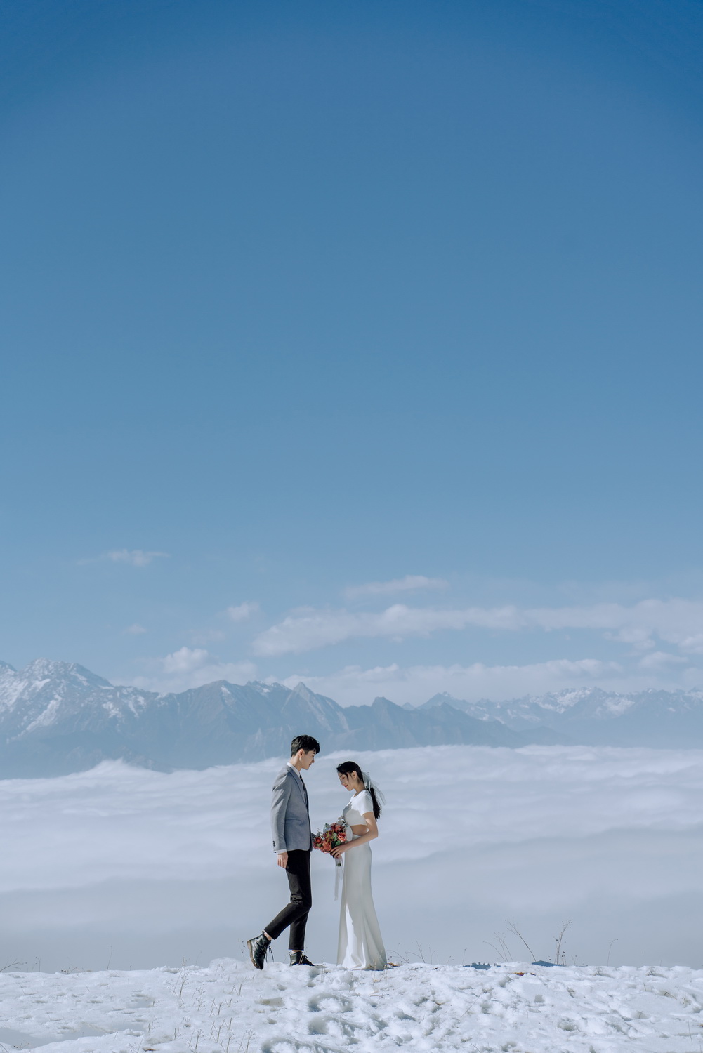 【冬季必拍】浪漫雪景婚紗照+底片全送+提前搶檔期