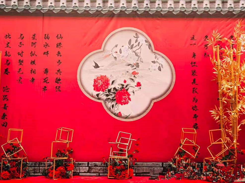 【艺雅婚礼】传统的中国风大红色系婚礼