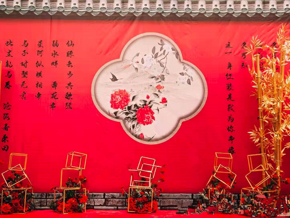 【藝雅婚禮】傳統(tǒng)的中國風大紅色系婚禮
