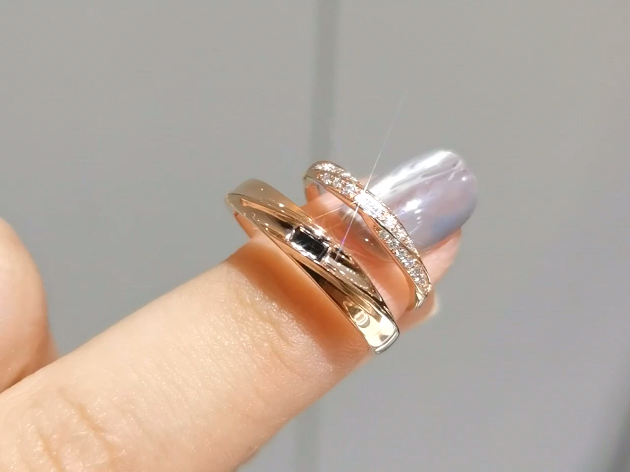 冰晶对戒 | 如溪水般清透