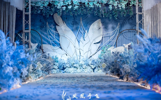 焦作沁阳蓝色主题酒店婚礼