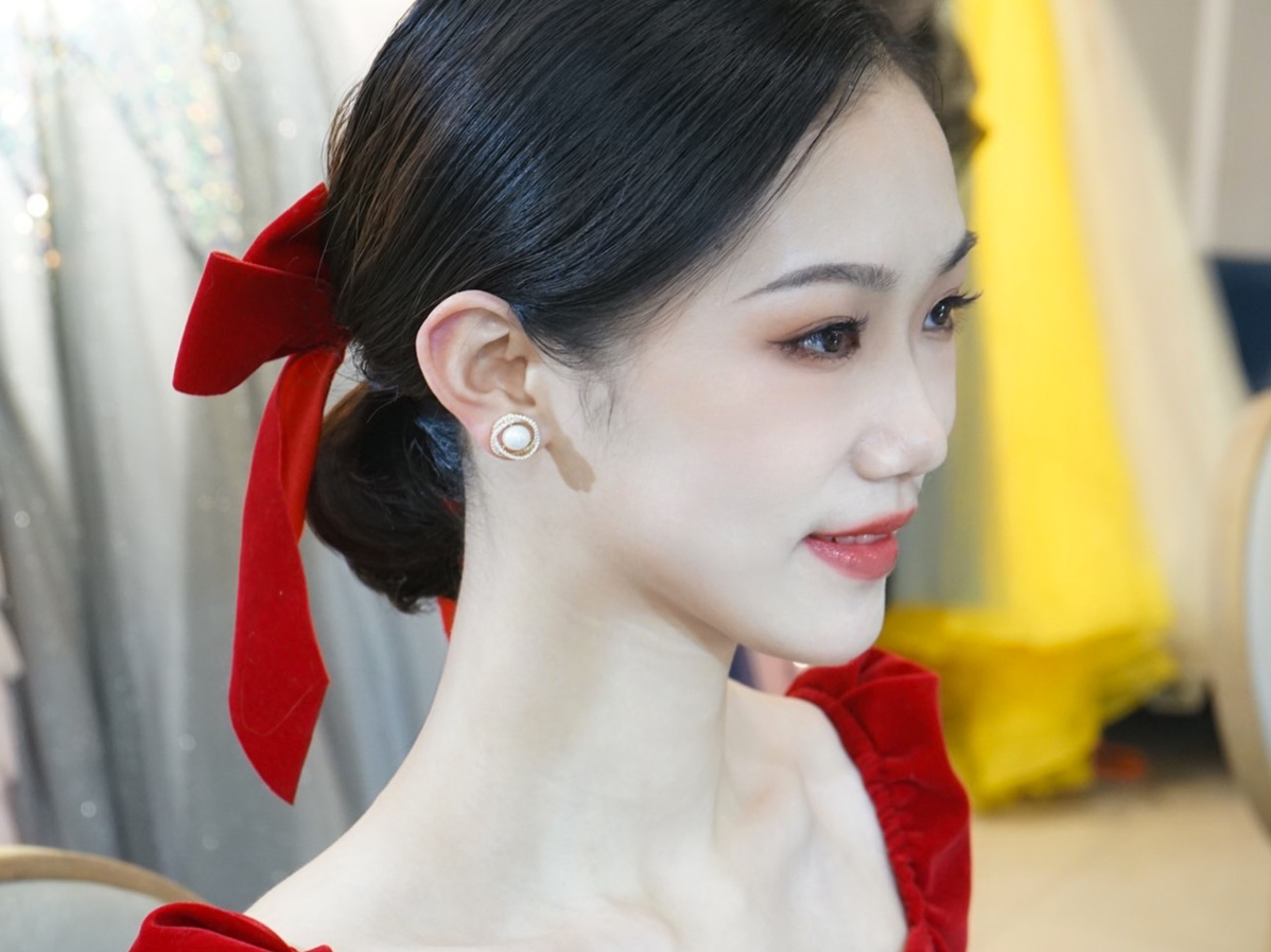 【百万人气】复古新娘妆敬酒服造型网红新娘造型私人