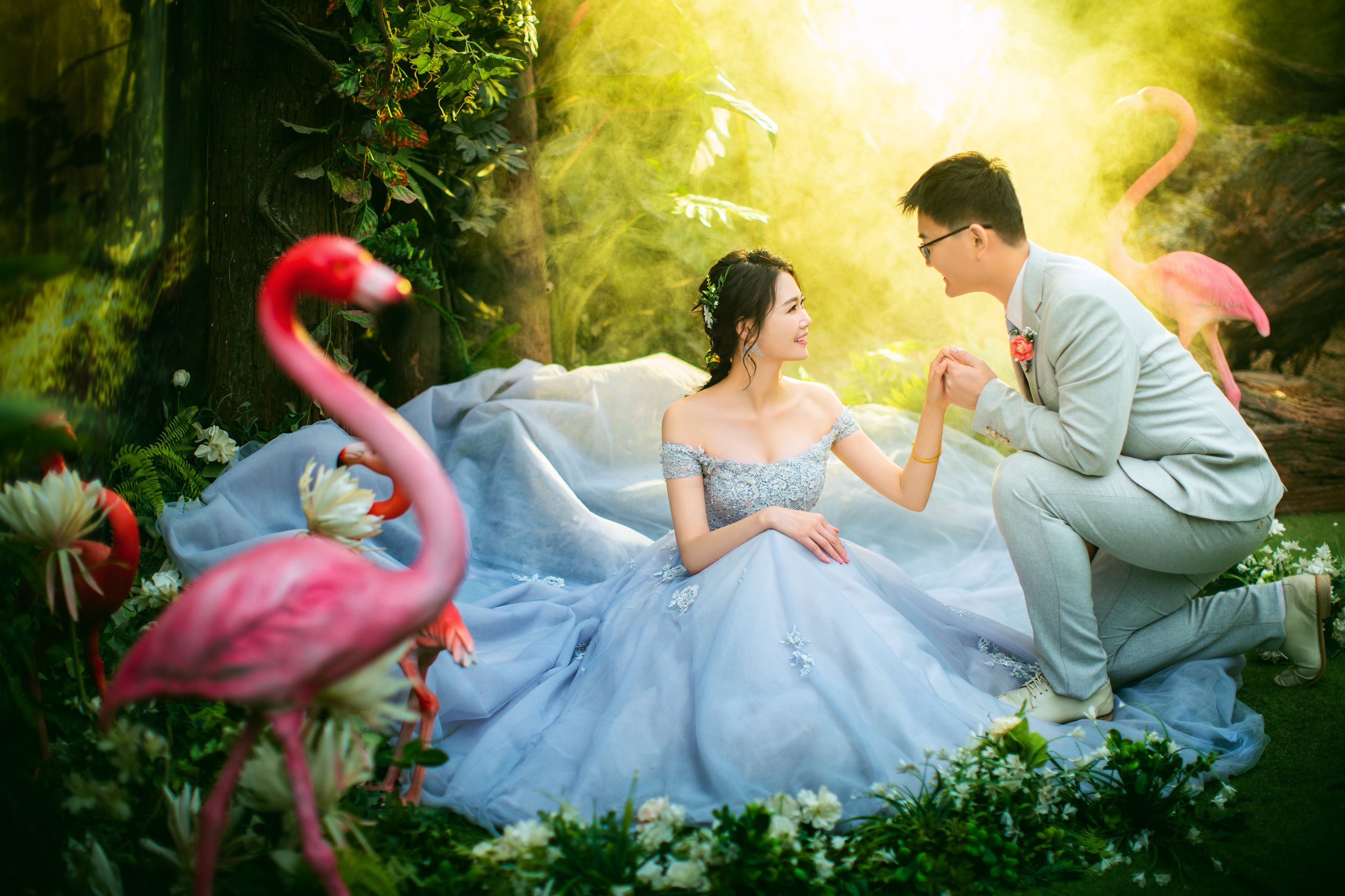 城市花园婚纱_新加坡花园城市图片(2)